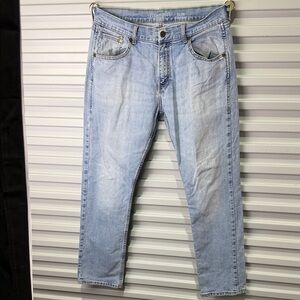 Wrangler Denim with Green Stitching